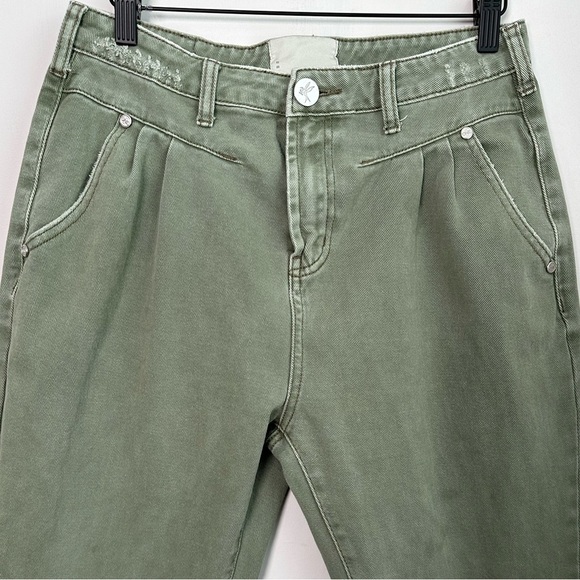 One Teaspoon Streetwalkers High Waist Straight Leg Trouser Denim - Picture 4 of 11